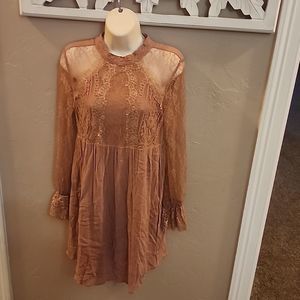 Altar'd state lace top dress size small